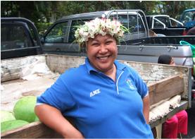 Smiling islander