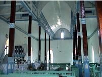 Calm and peaceful interior of the Divided Church