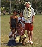 Web site author and friends