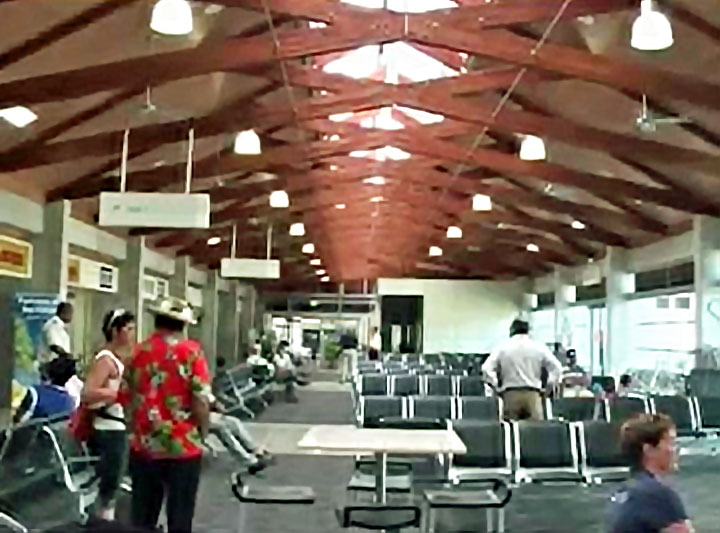 New terminal at Rarotonga airport