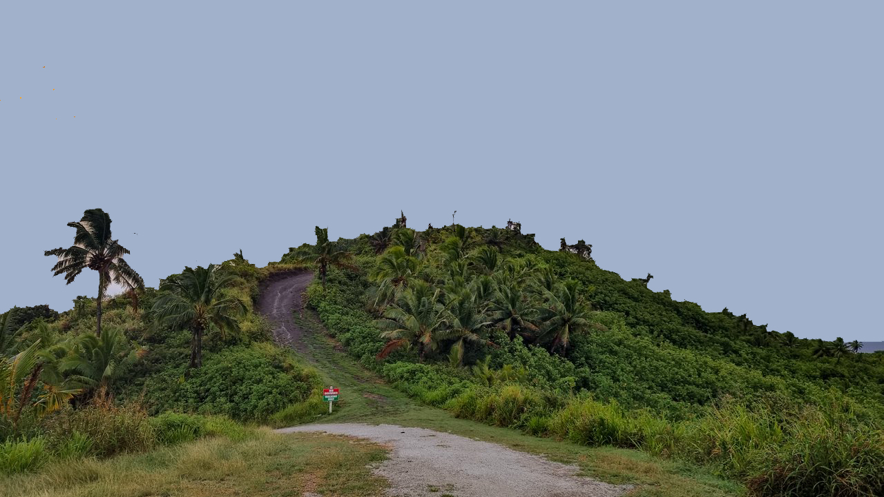 Highest pont on Aitutaki