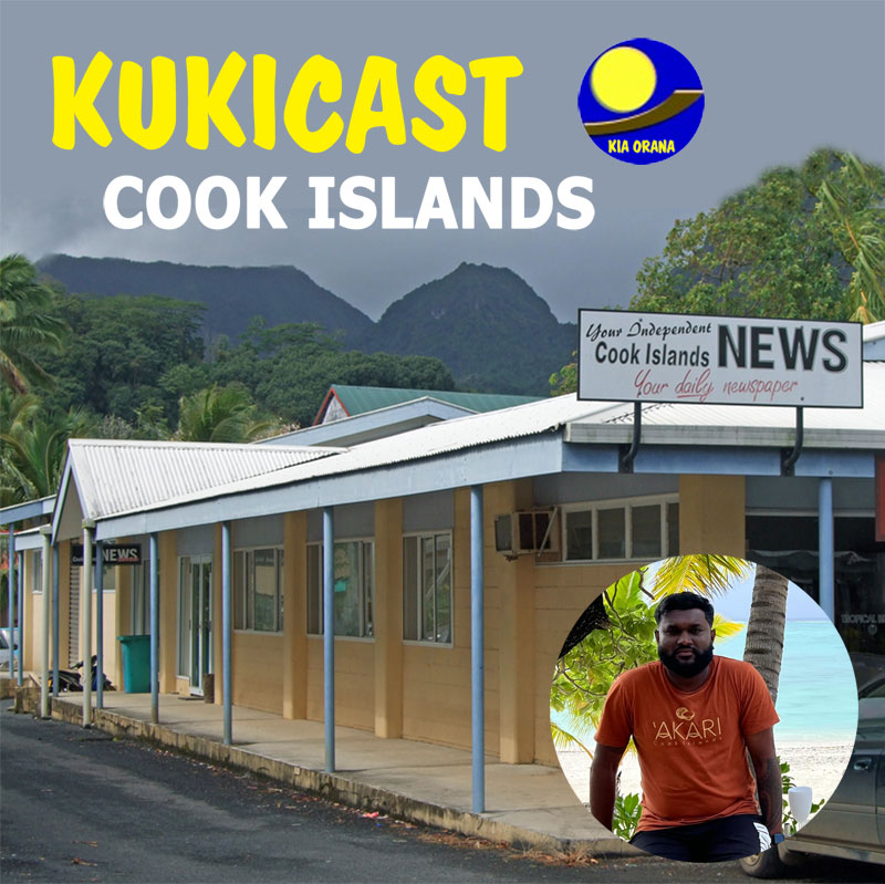 Kukicast podcast Cook Islands News editor